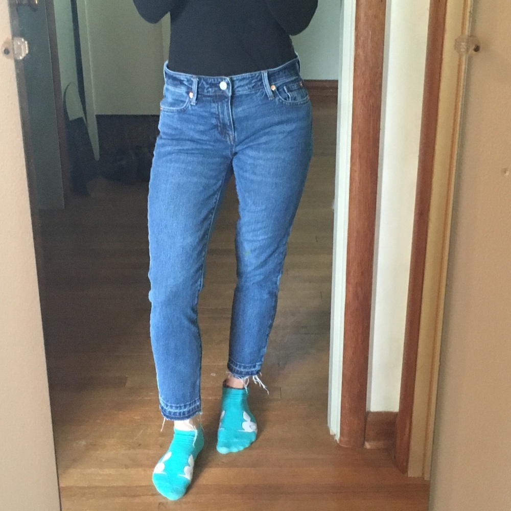 GAP Girlfriend Jeans